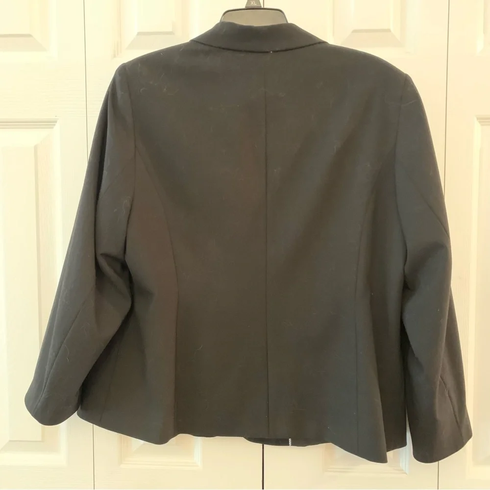 Calvin Klein Women's Charcoal Blazer - Picture 7 of 10